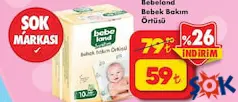BEBELAND BEBEK BAKIM ÖRTÜSÜ 10'LU fiyat ve kampanya bilgisi